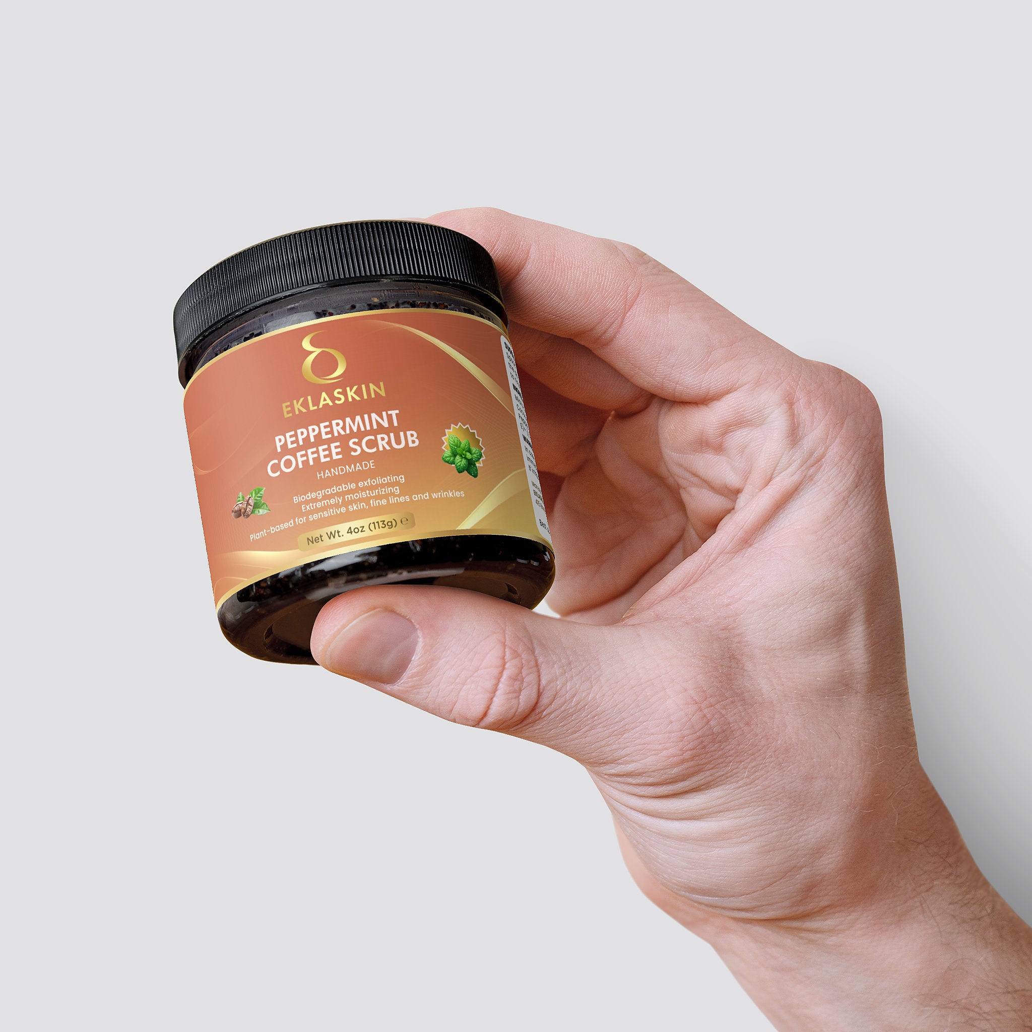 Peppermint Coffee Scrub