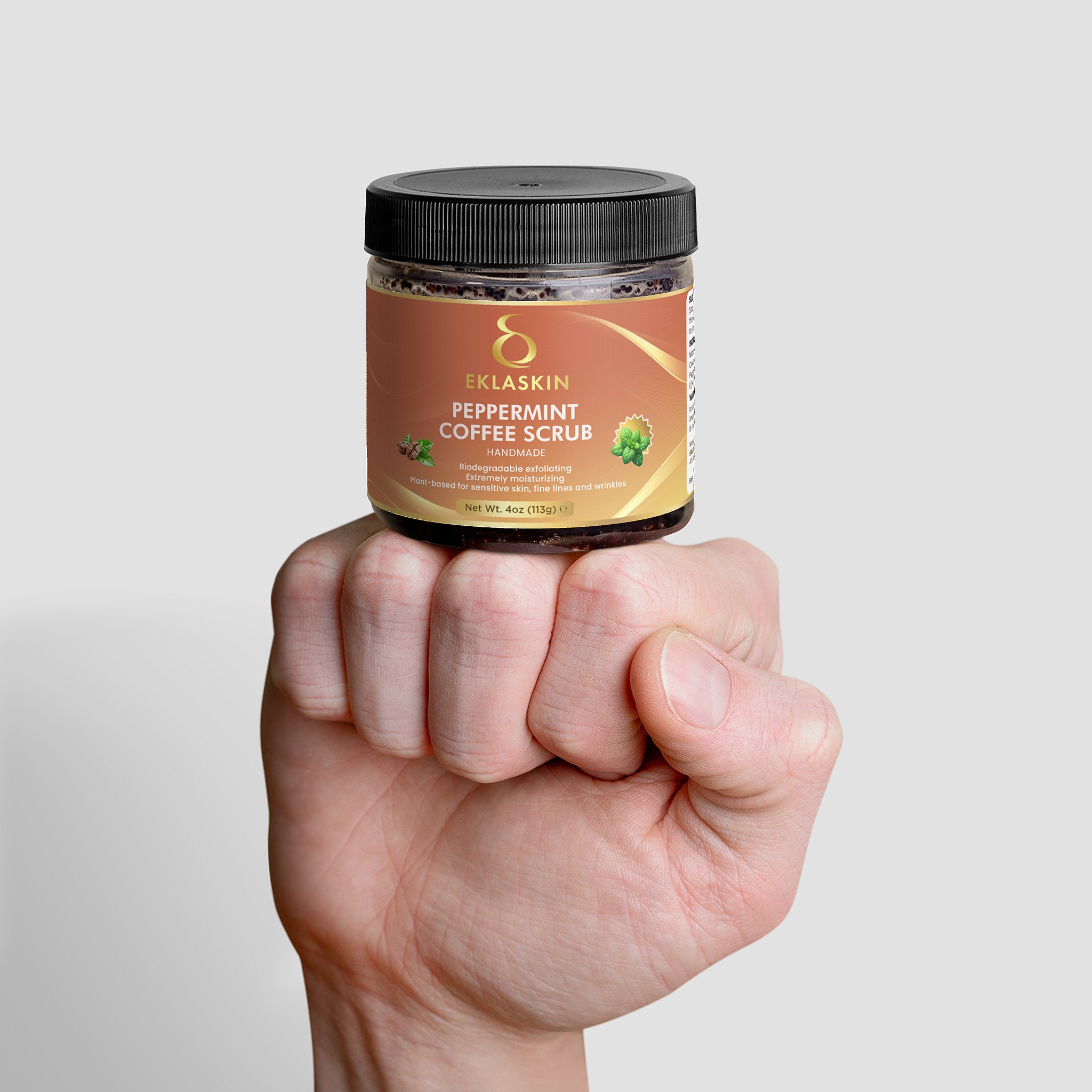 Peppermint Coffee Scrub