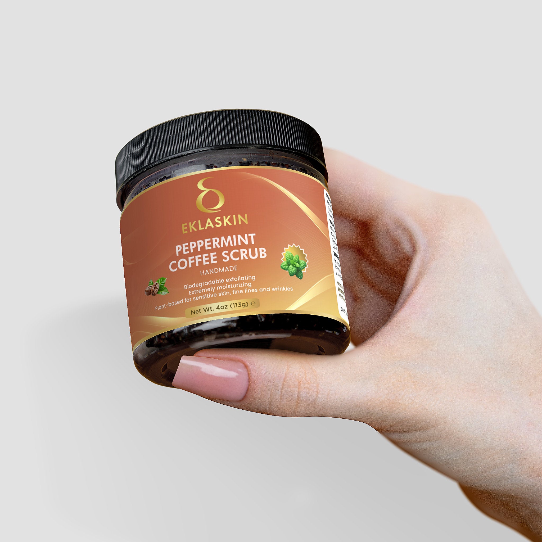 Peppermint Coffee Scrub