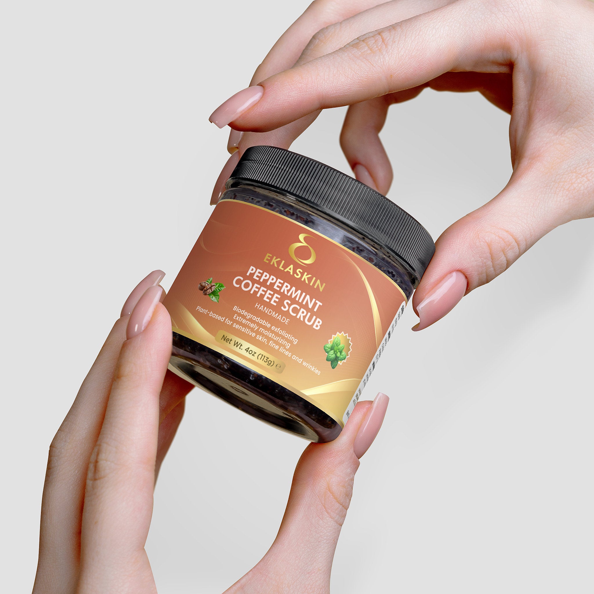 Peppermint Coffee Scrub